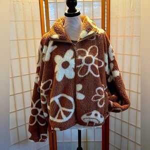 American Eagle seriously huggable fleece jacket